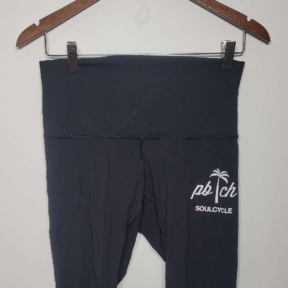 Lululemon SoulCycle Black Leggings with Logo